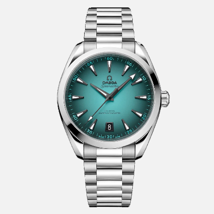 Omega Seamaster Aqua Terra Turquoise Dial Stainless Steel Watch